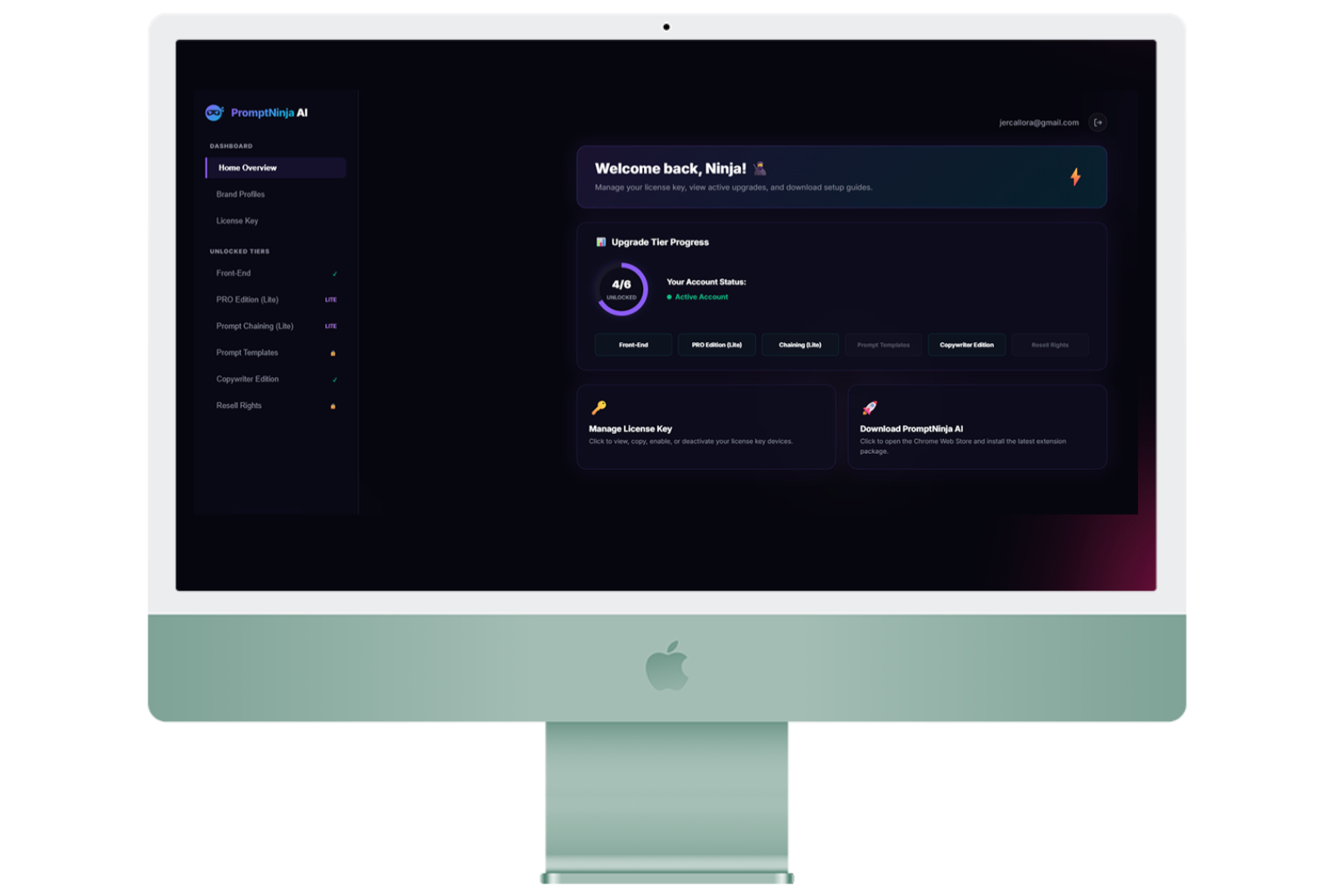 Members Dashboard